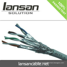 Cable de conexión cable cat7 cable de cobre gris